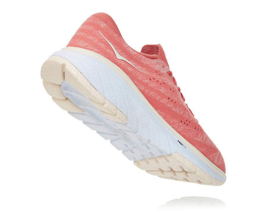 Basket Hoka One One Cavu 3 Femme - Orange/Blanche - NVI-582734